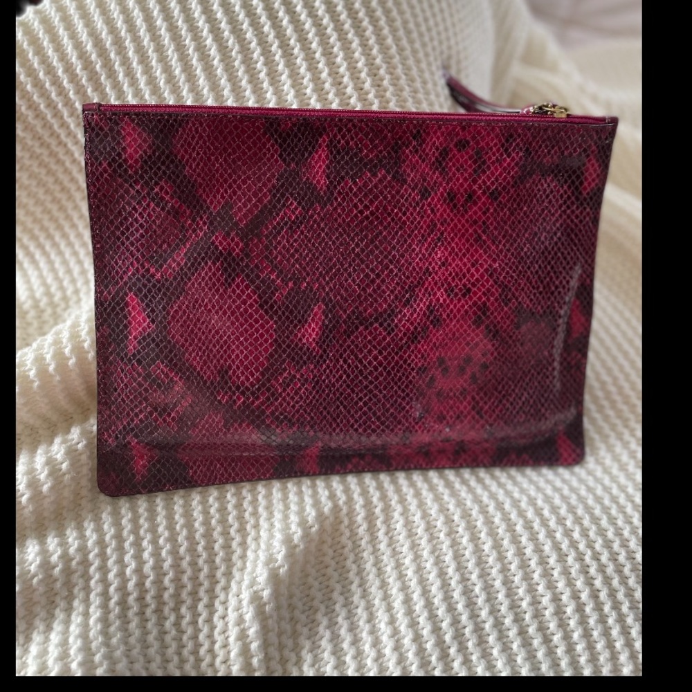 Coach - leather clutch - Picture 2 of 8